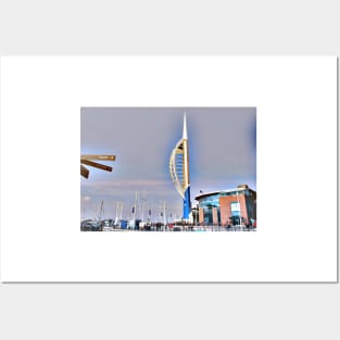 Spinnaker Tower  - Portsmouth, Hampshire Posters and Art